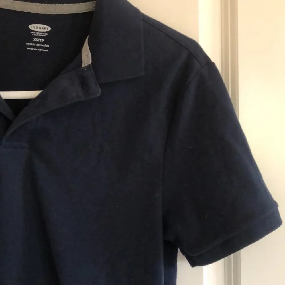 Old navy boys polo uniform shirt XS